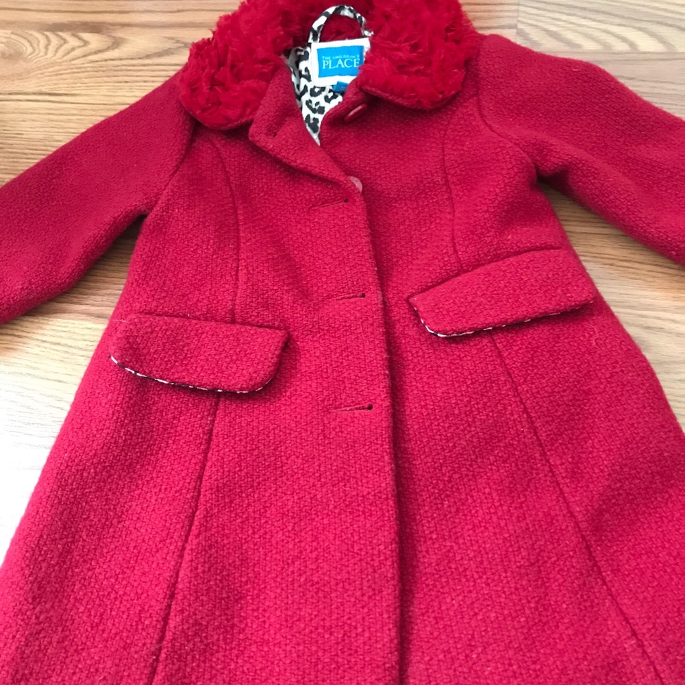 Toddler girls dress coat